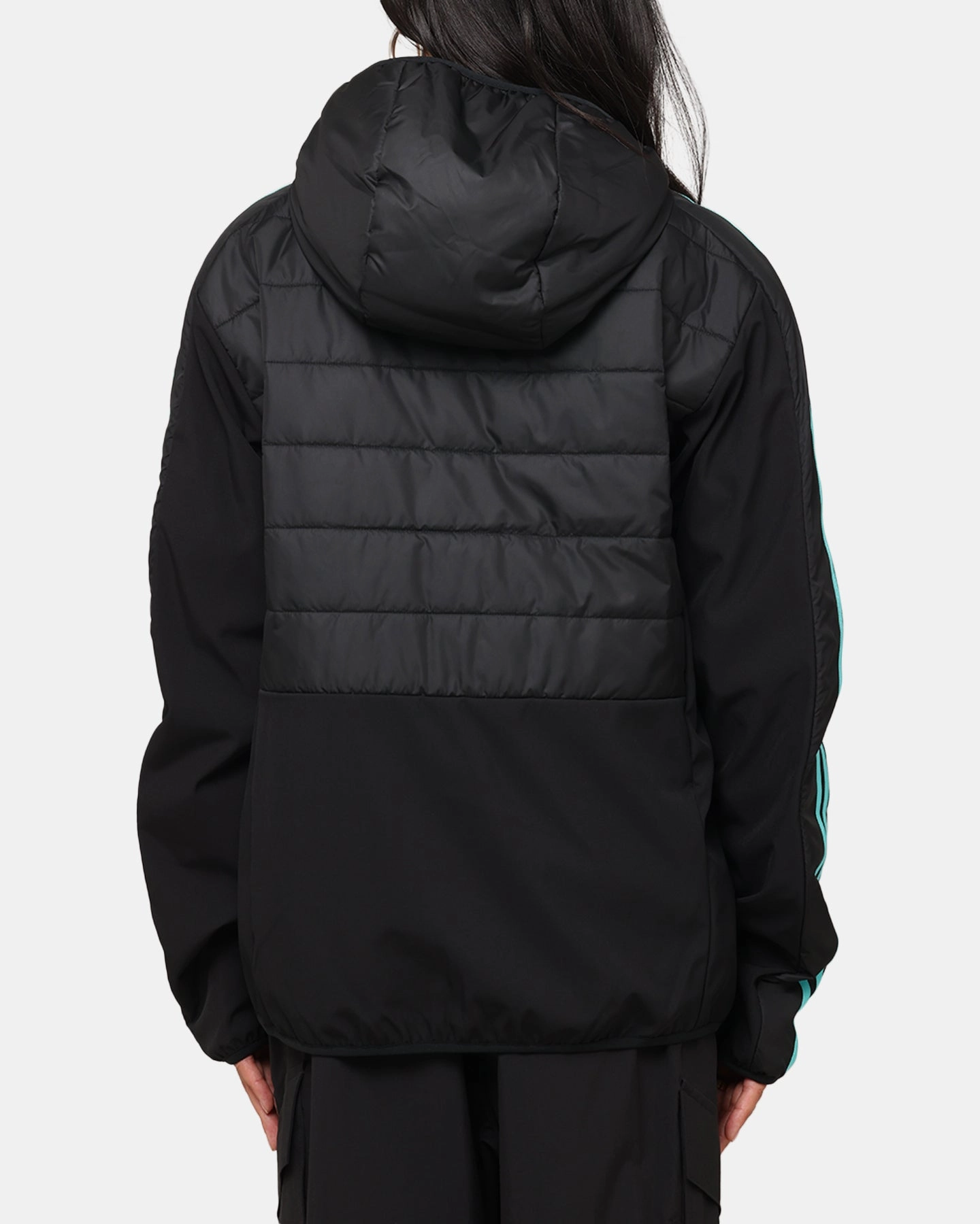 Respect Rugged Protection adidas x Mercedes-AMG PETRONAS Formula One F1 DNA Puffer Jacket Black/White