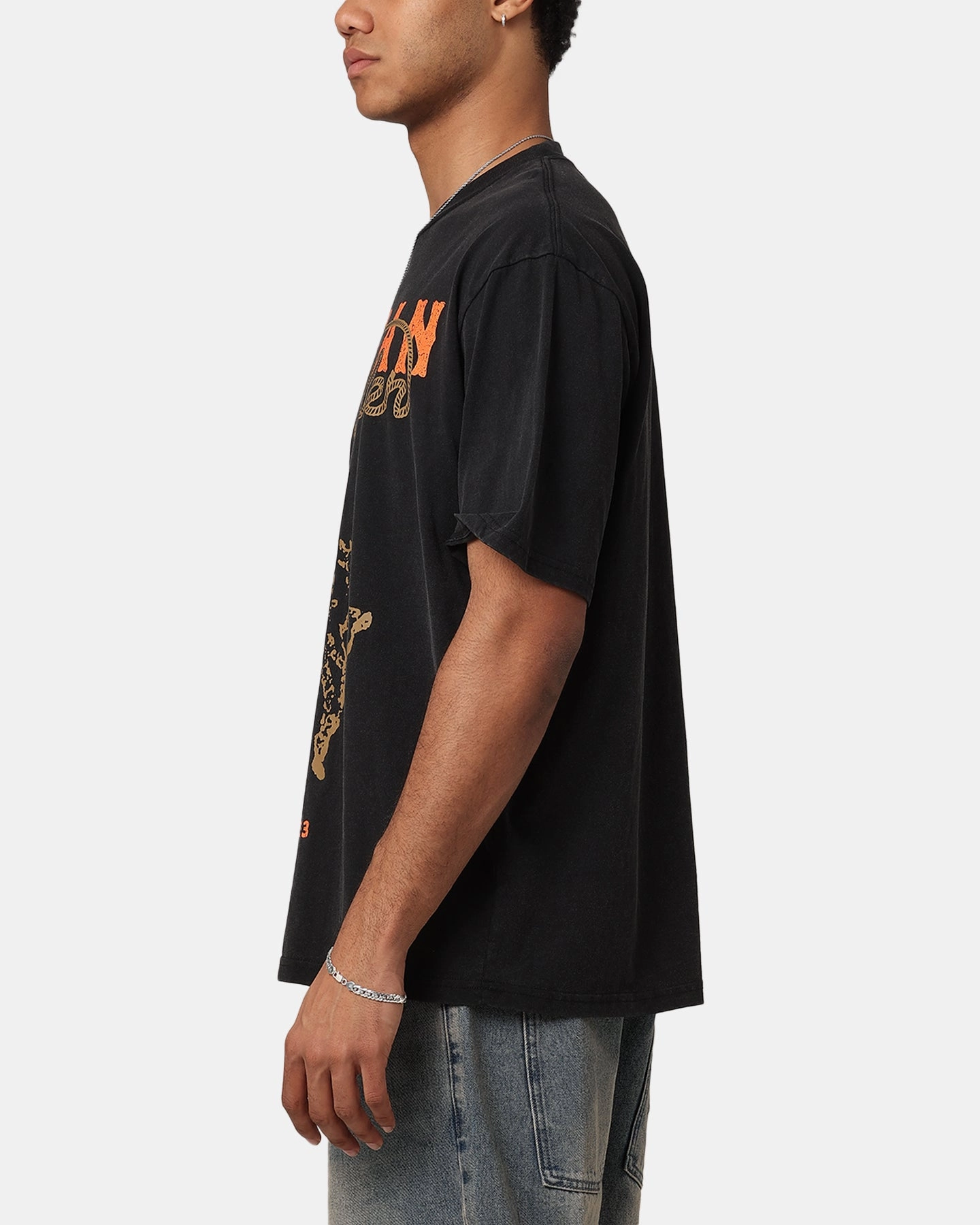 Elegant Morgan Wallen Cowboy T-Shirt Washed Black