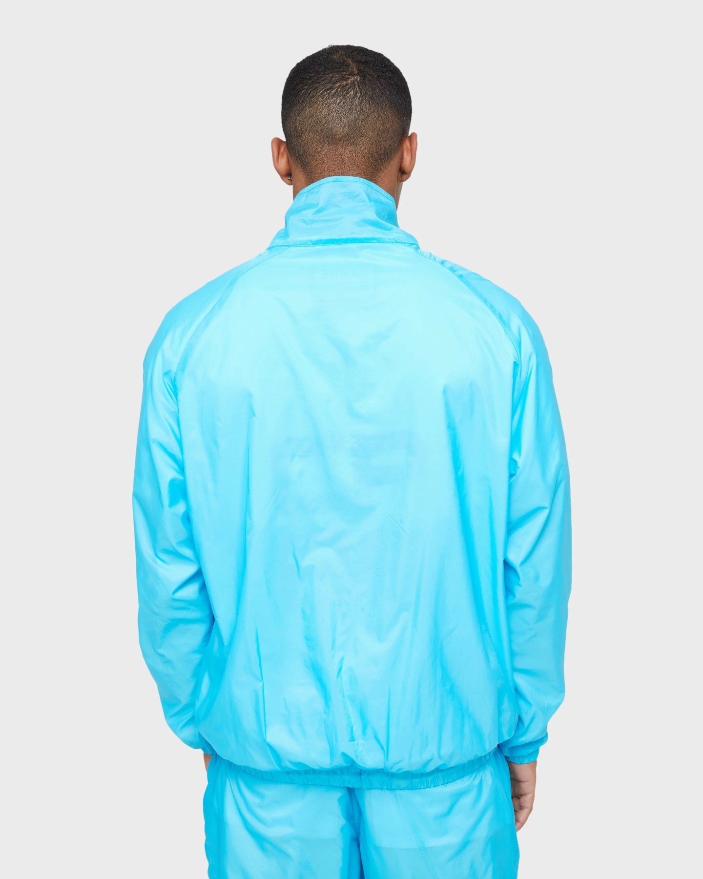 Carr?? Revolution Wear 3/4 Windbreaker Baby Blue Padded collar theater performance