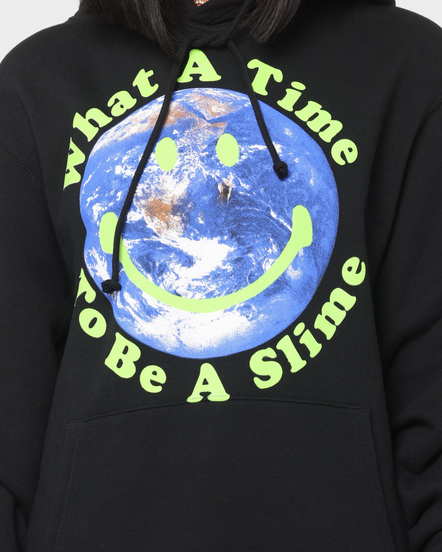 night Deodorant Los Angeles RadYo! What A Time To Be a Slime Hoodie Black