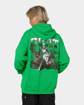 Winter Layers Goat Crew Buck Hunter Hoodie Black