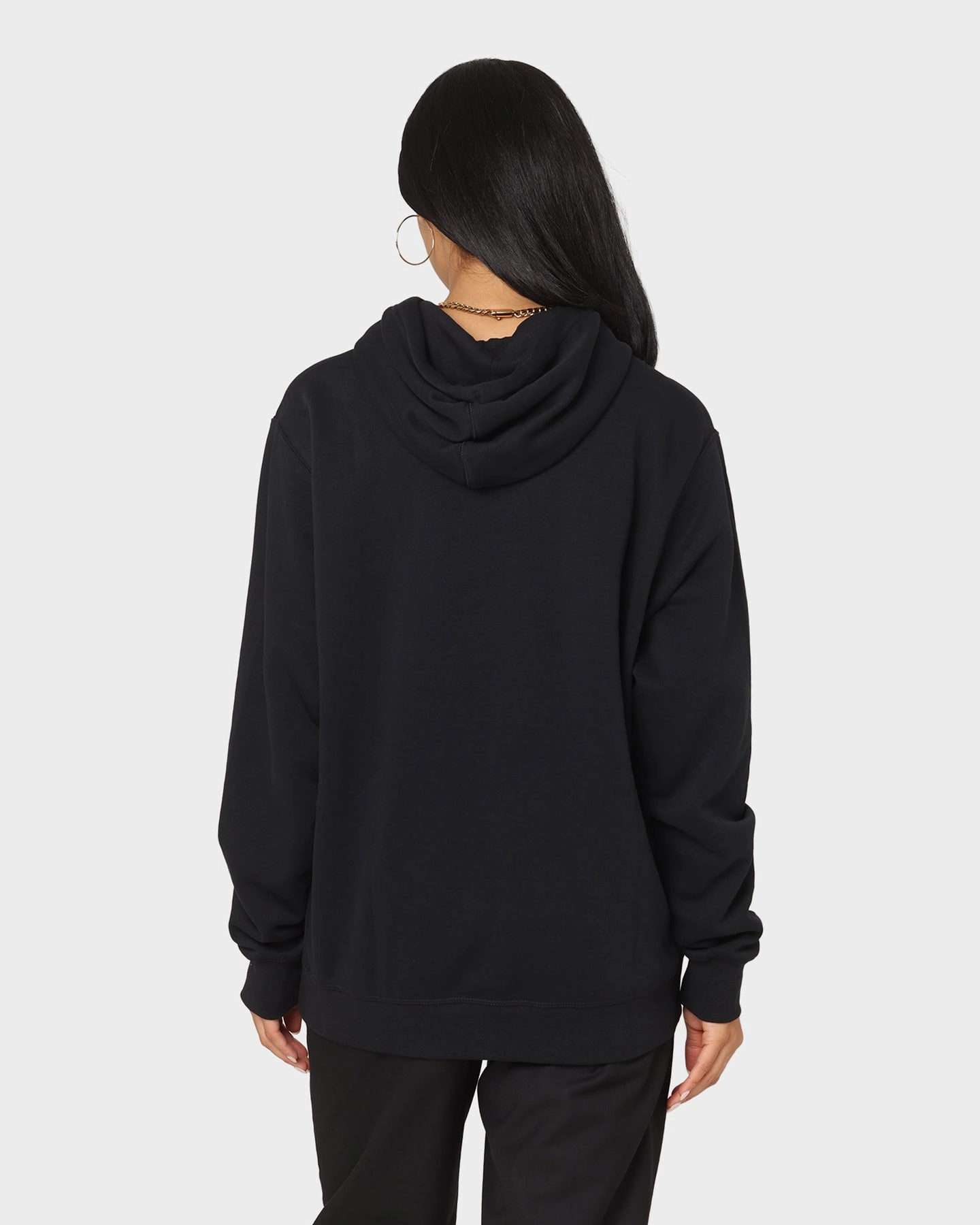Easy Comfort Construct Nike Swoosh League Fleece Pull Over Hoodie Black