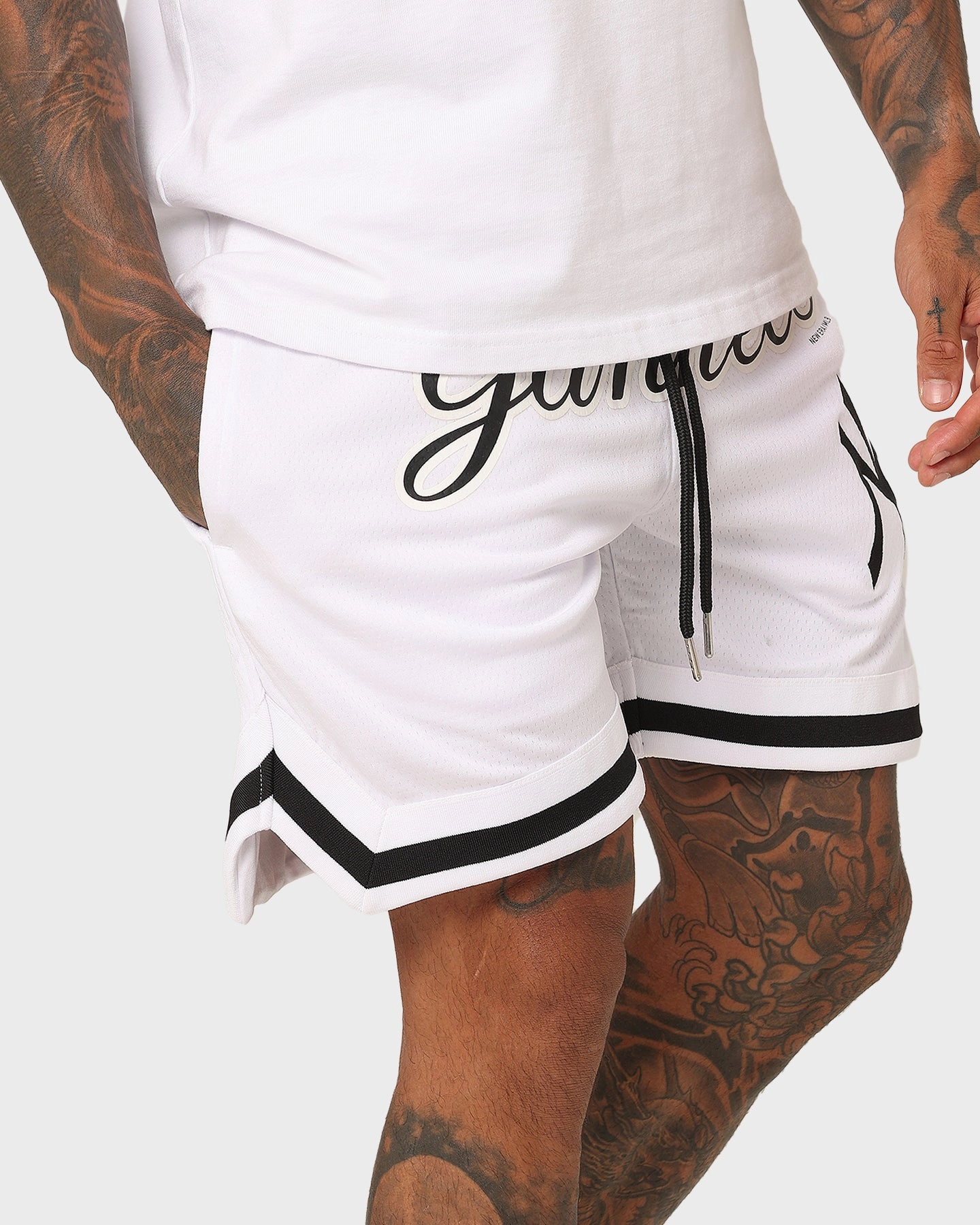 Dynamic Flex Zones New Era New York Yankees Mesh Shorts White