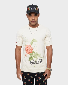 Carre Ament Vintage Classic Short Sleeve T-Shirt Washed Stone Fresh Vibes Anti Static Treatment