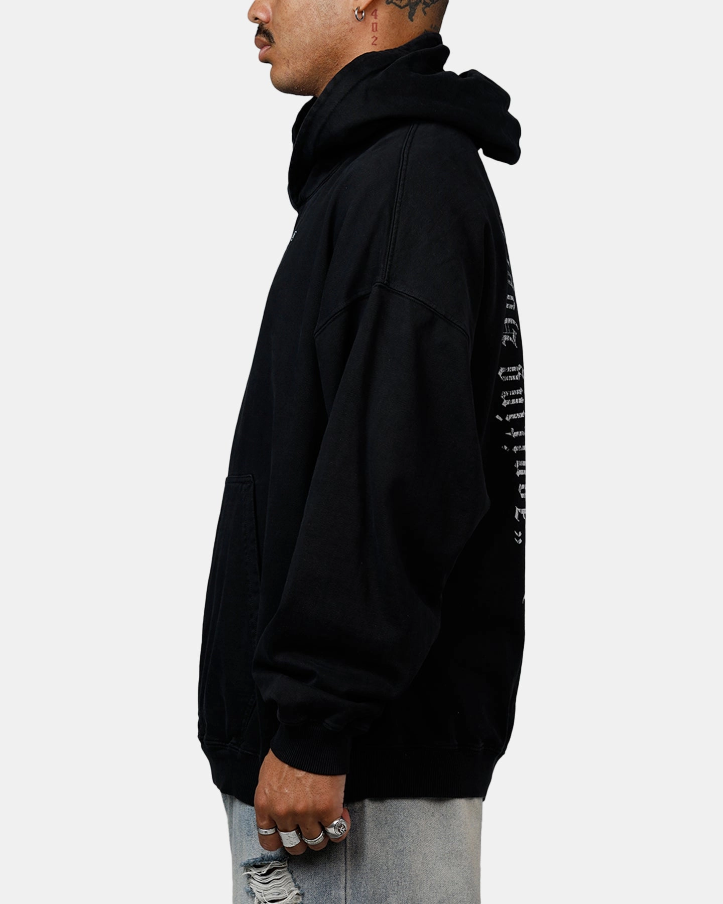 Saint Morta Weary Hearts Premium Hoodie Black Multi Pocket Configuration