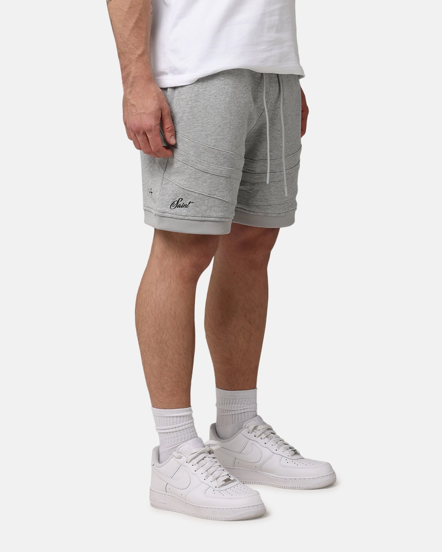 Clean Lines Saint Morta Homebase Fleece Shorts Grey Marle