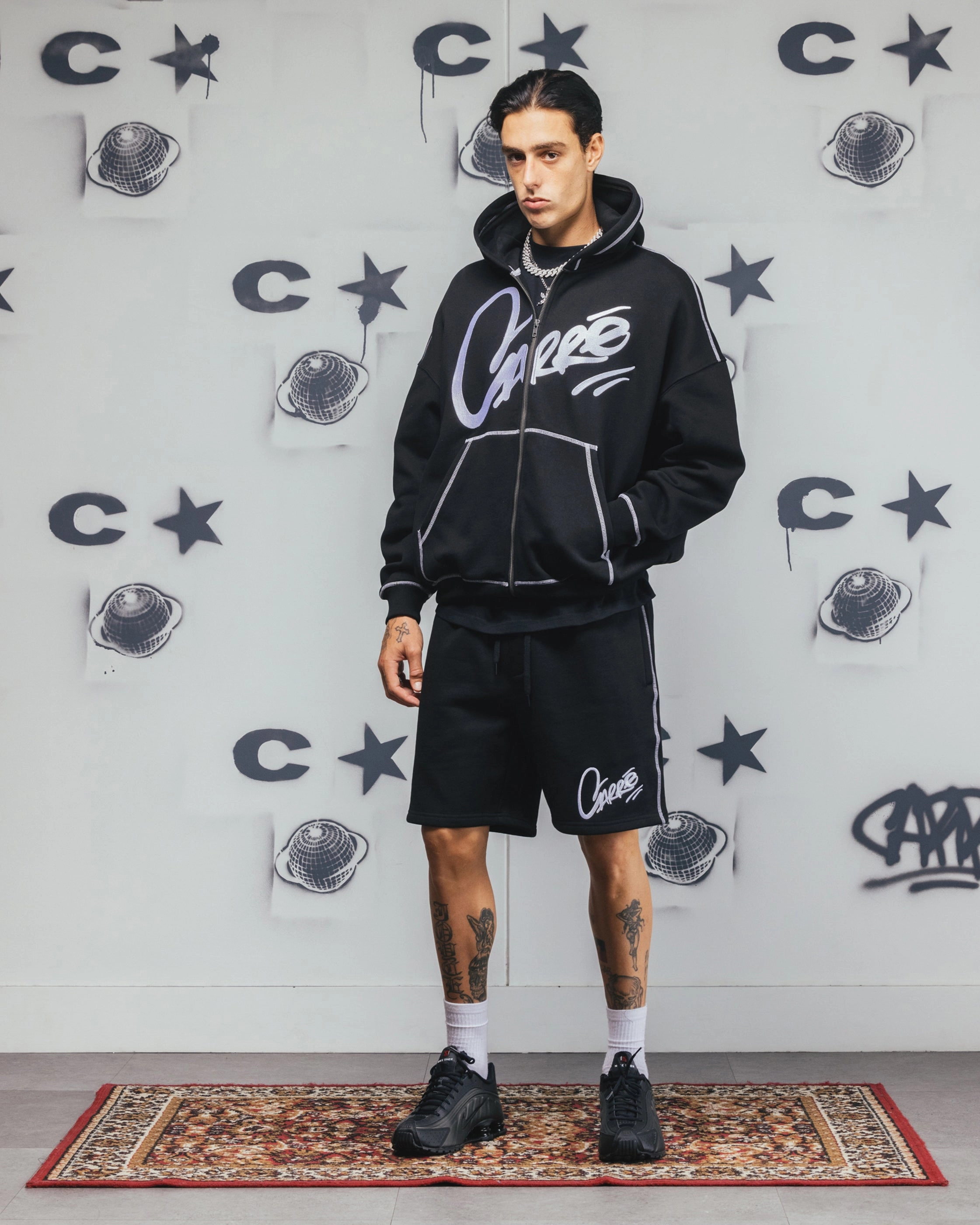 Carre Corrupt Hoodie Black Everyday Fresh