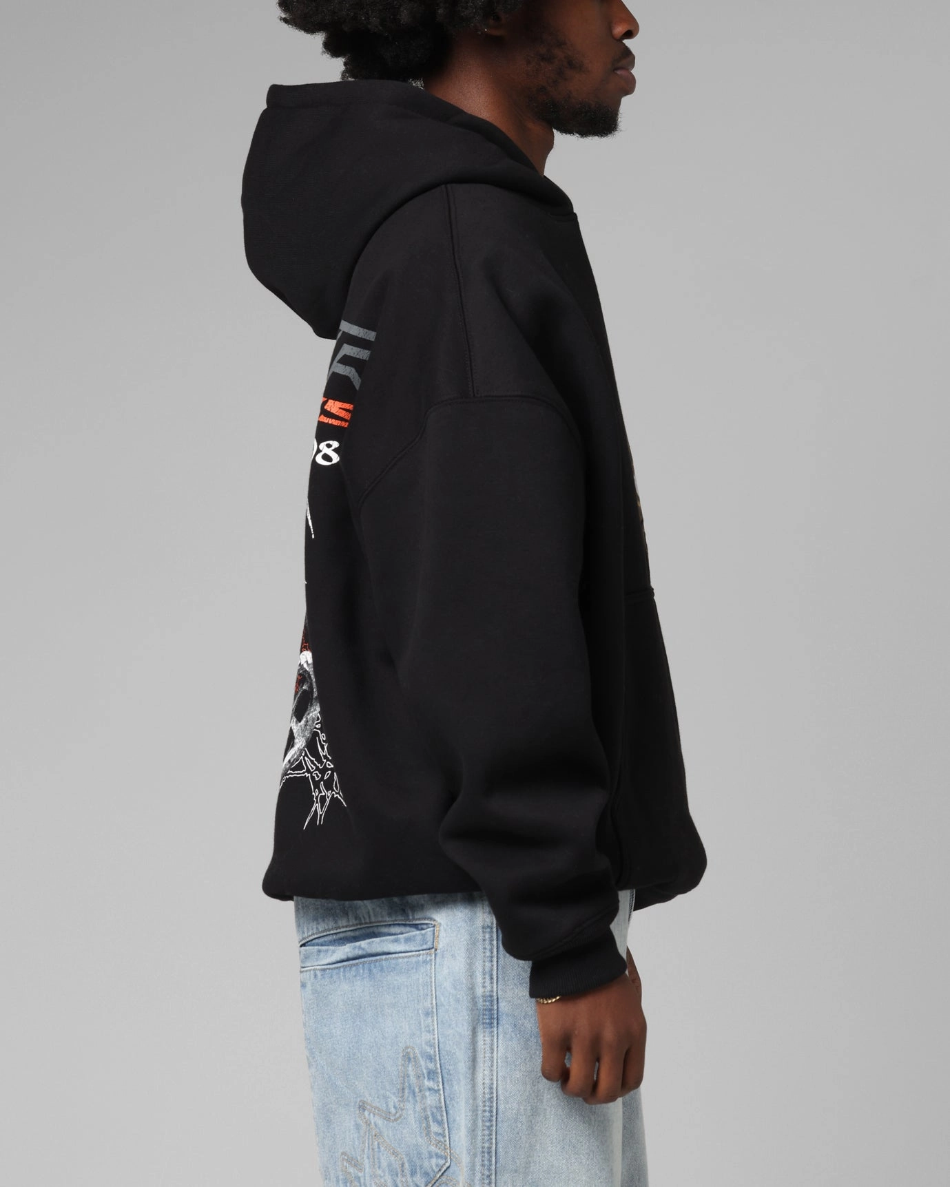 experienced soldiers Loiter Summer Motocross Hoodie Black