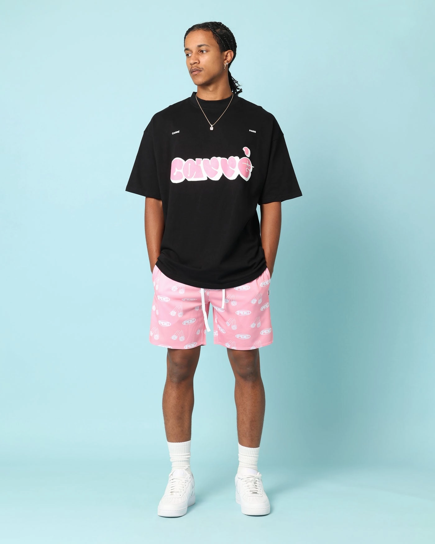 Carr?? Dice Club Shorts Pink stain - resistant