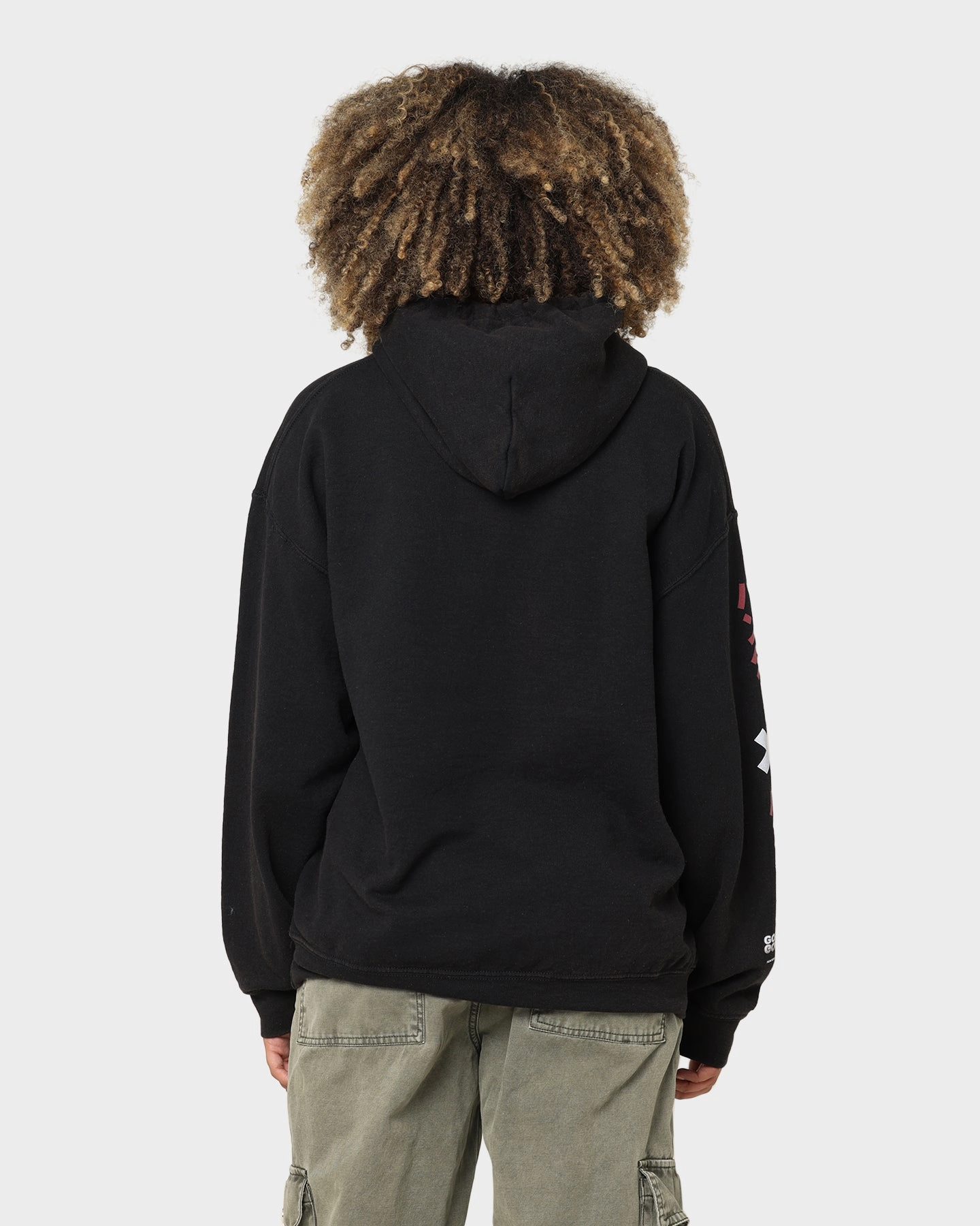 Goat Crew X Hunter X Hunter Vintage Hoodie Black Wash Impact
