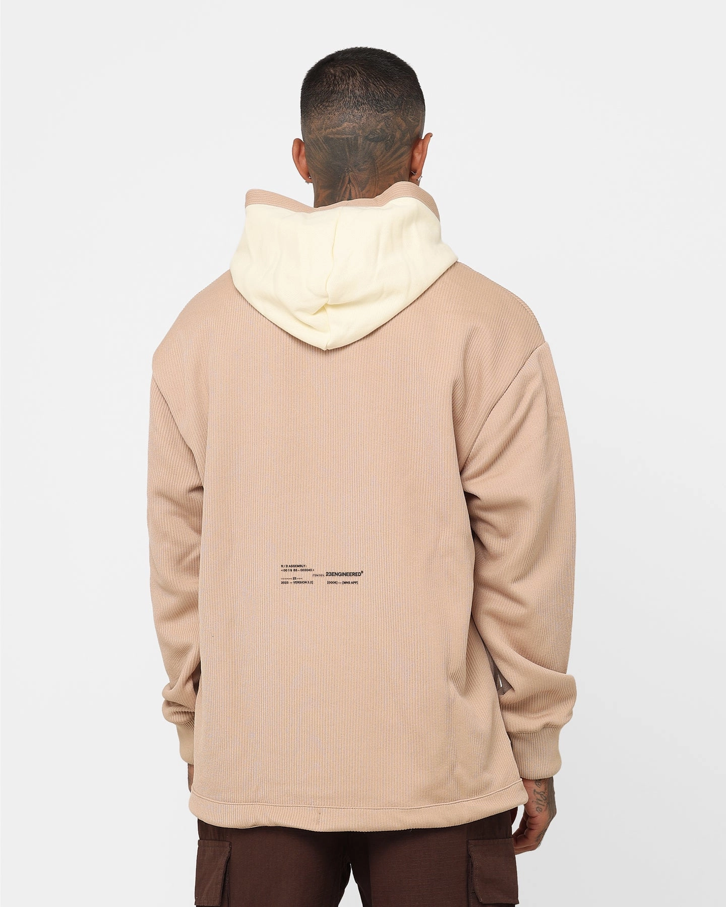 Jordan 23 Engineered Statement Fleece Pullover Hoodie Desert/Coconut Waterproof Zippers