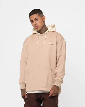 Jordan 23 Engineered Statement Fleece Pullover Hoodie Desert/Coconut Attention