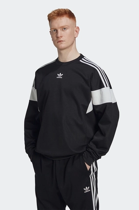 Windbreaker Style Seamless Design Adidas Cutline Crewneck Sweatshirt
