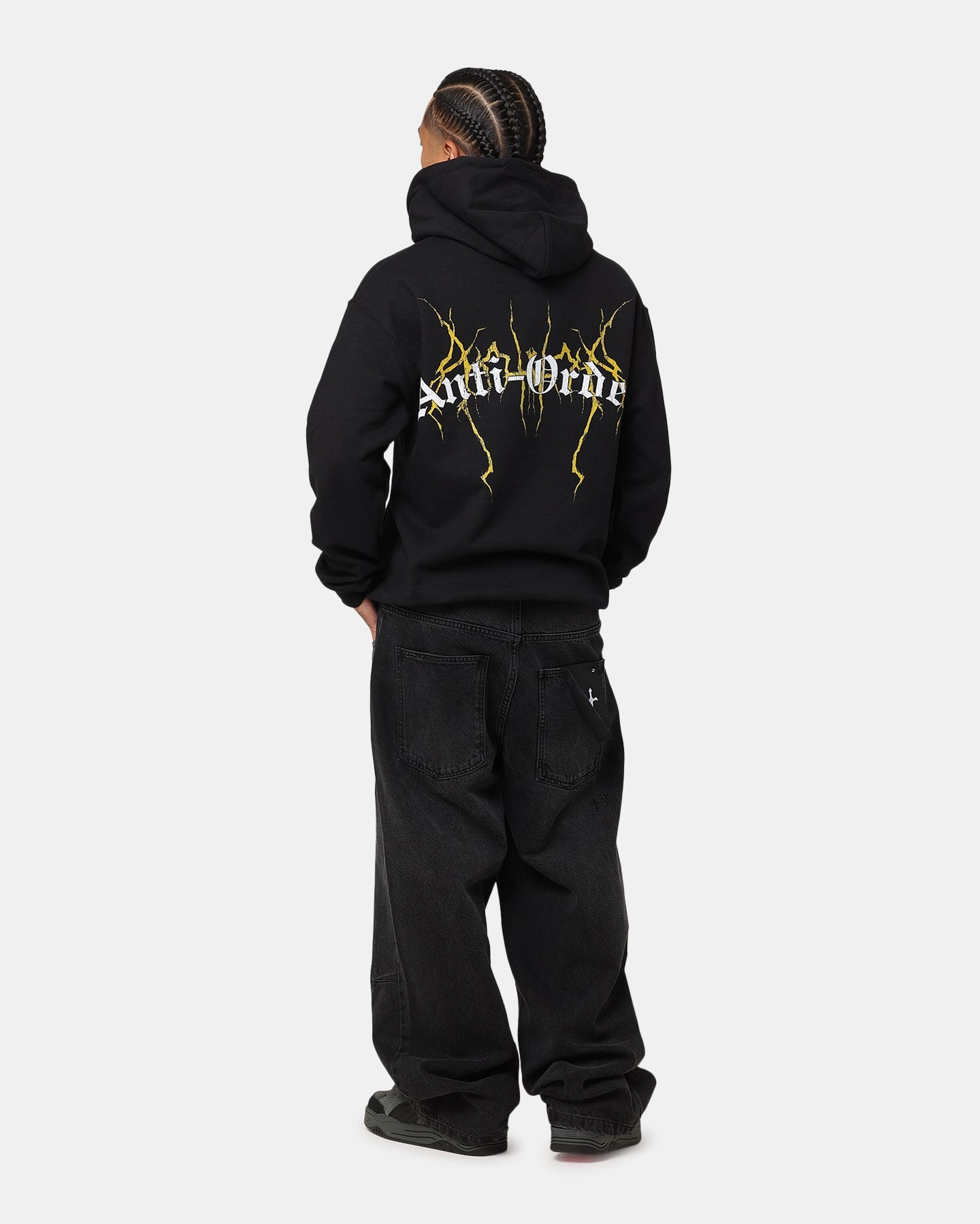 Equity The Anti Order Choas Hoodie Black/Yellow/White