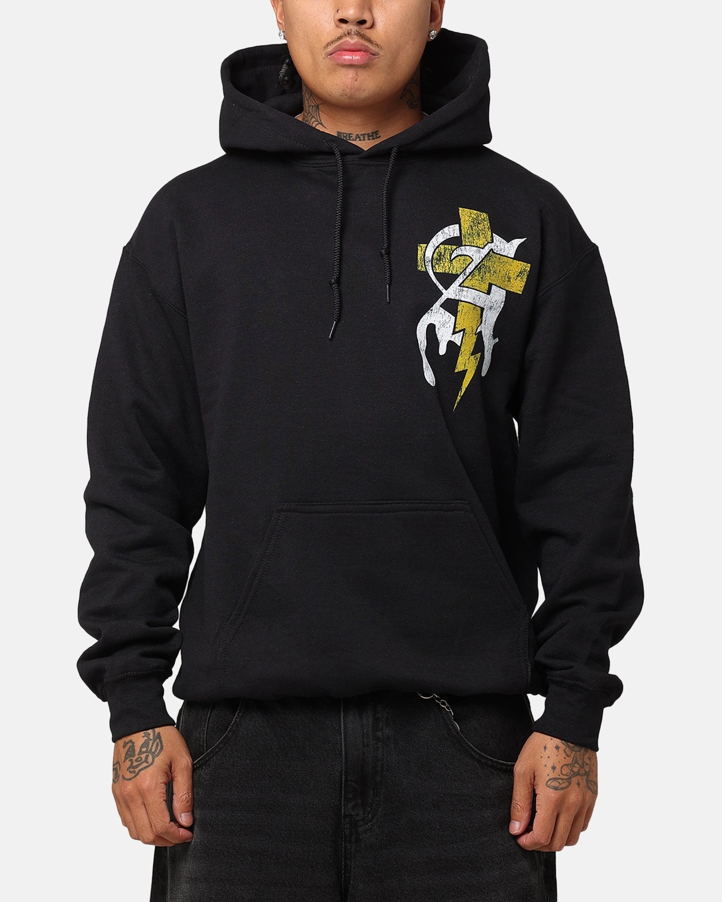 The Anti Order Choas Hoodie Black/Yellow/White Protective Outerwear