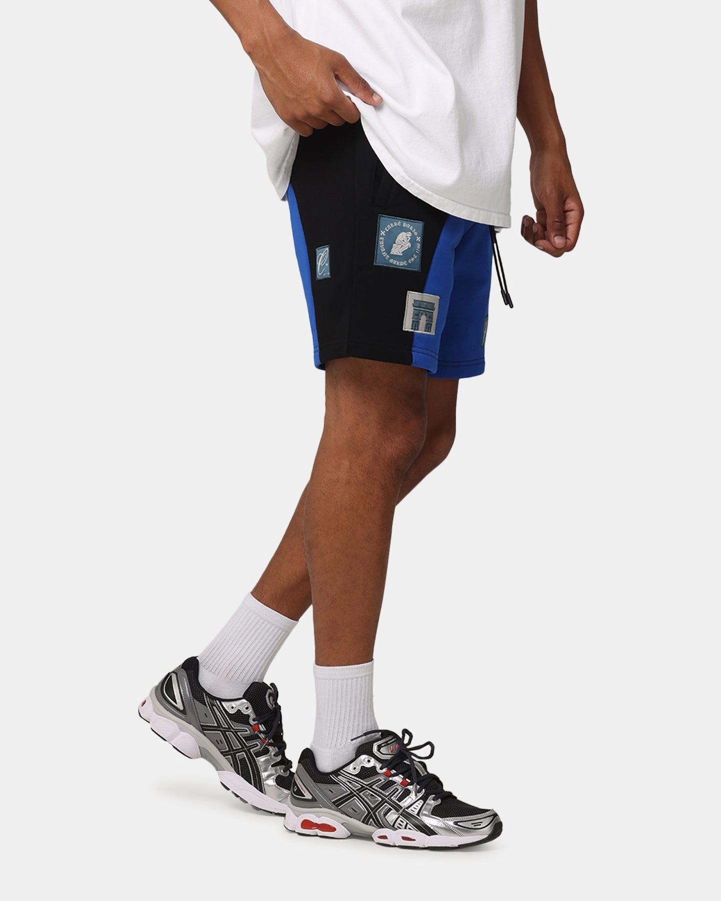 Glide On Mobility Cut Carre Avant Panel Shorts Black/Royal