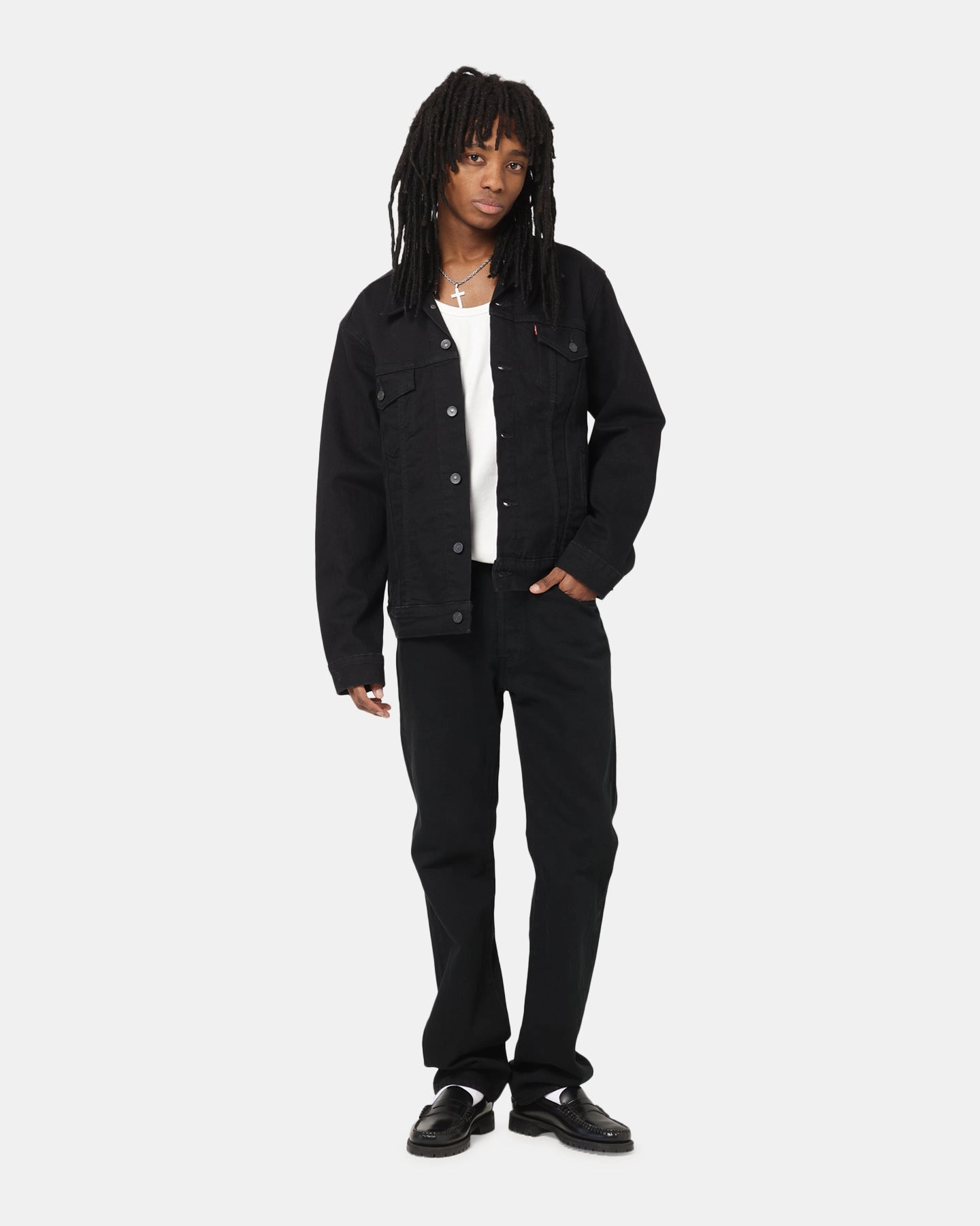 Levi Strauss And Co 501? Original Jeans Black Comfortable fit Brunch Outfit Trend Setter
