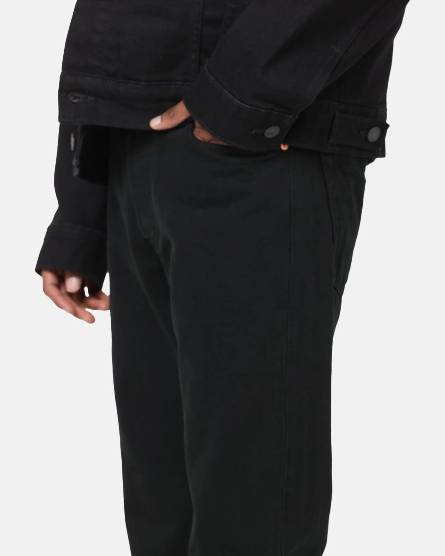 Levi Strauss And Co 501? Original Jeans Black Loose Outdoor Adventure Work Meeting