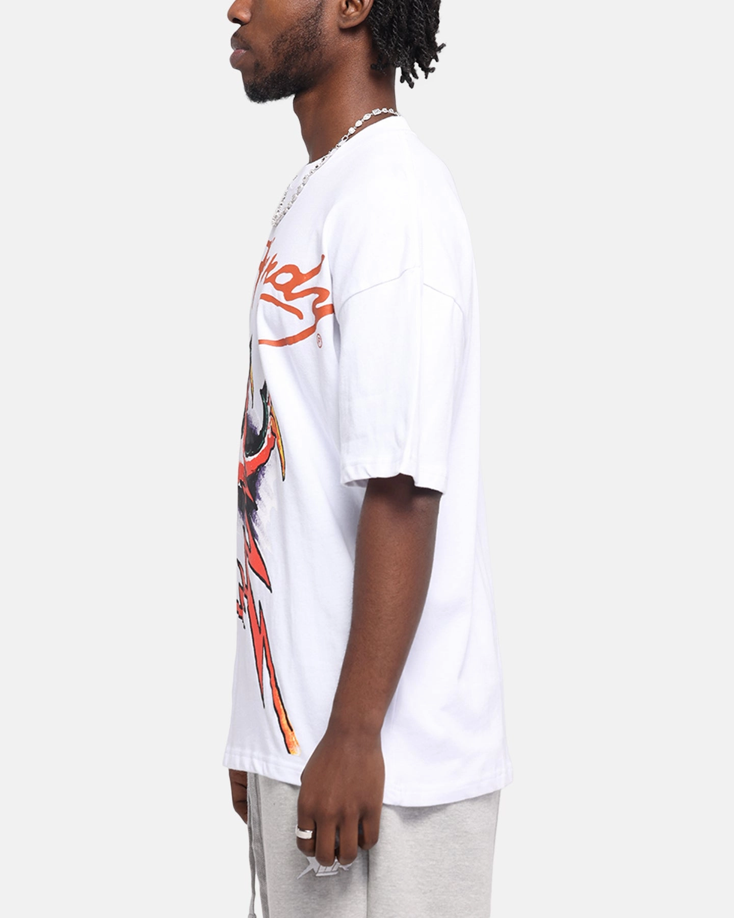 Essential Casual FadeResistant Ed Hardy Lightning T-Shirt White