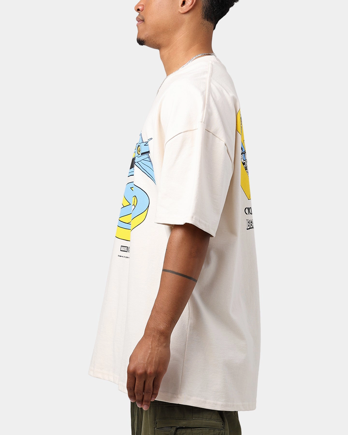 Marvel X-Men The Blackbird Heavyweight T-Shirt Off White sports performance