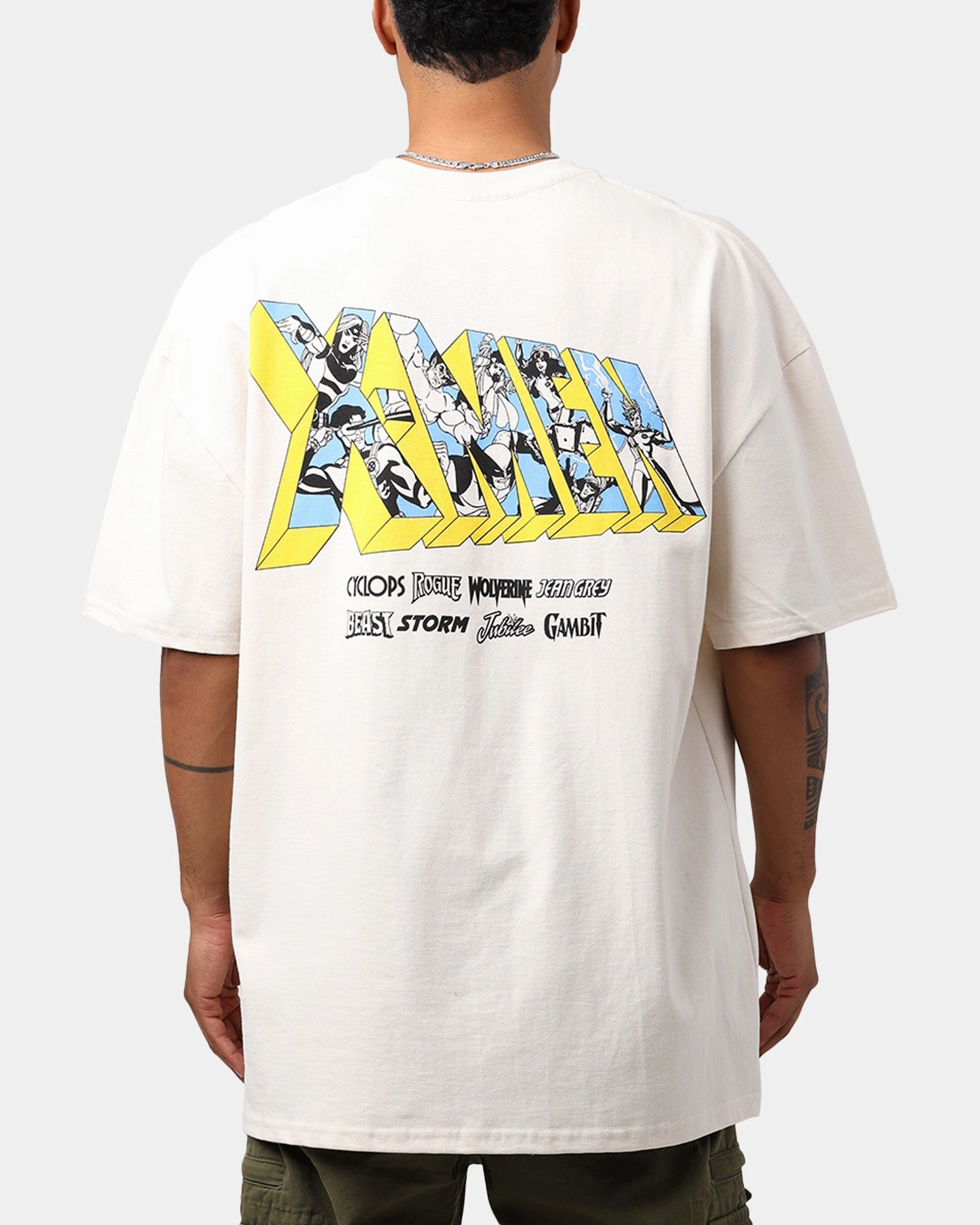 weekday wear Marvel X-Men The Blackbird Heavyweight T-Shirt Off White