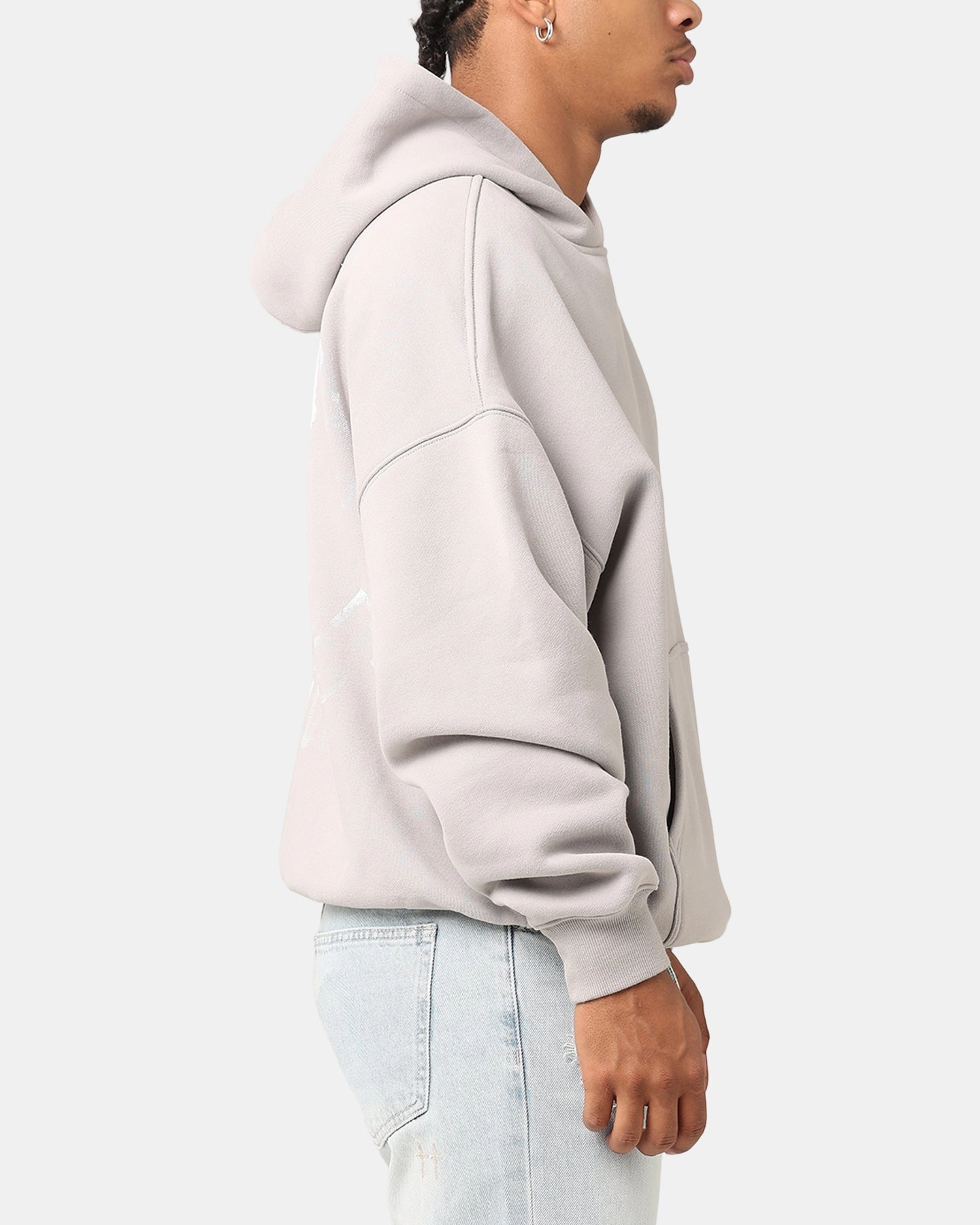 Saint Morta Pegasus Premium Hoodie Grey upcycled design