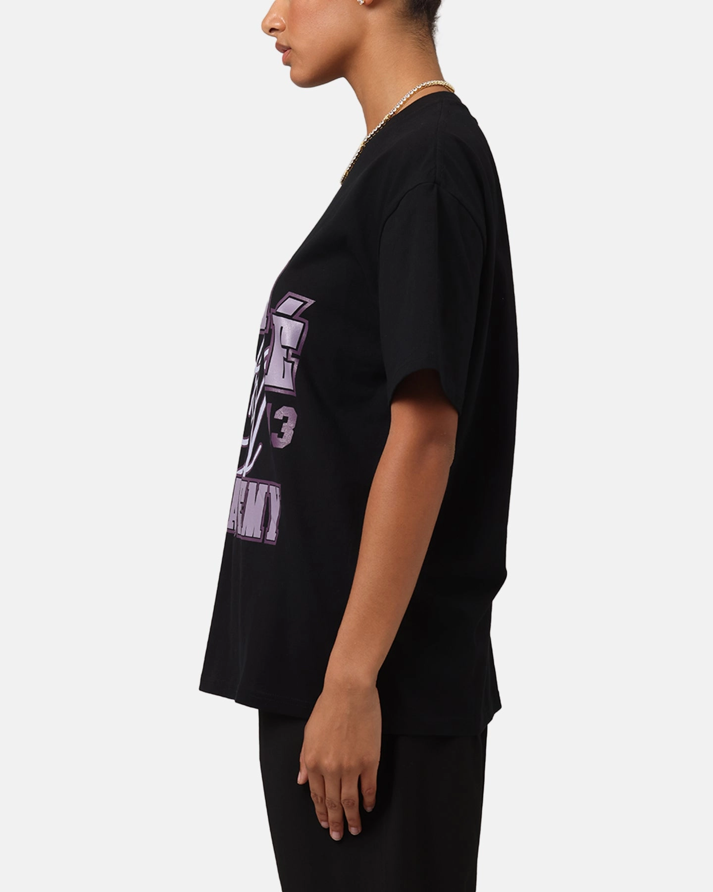 Carre Rising Heavy T-Shirt Black Trendy Vibes Active Outfit