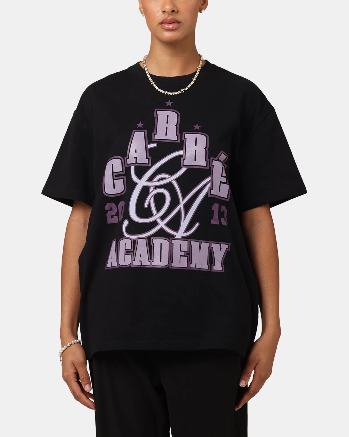 Carre Rising Heavy T-Shirt Black Breathable Look Comfy Style