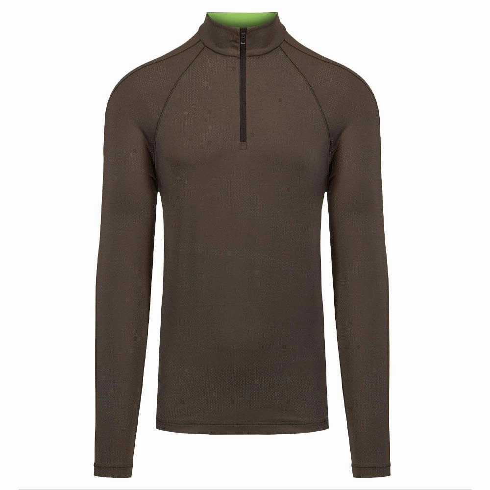 Bogner Premo3 Golf Pullover Graphite - FW23 Men Seamless construction