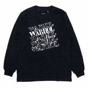 Maharishi Warhol Peace Print  L/S 'Black' Subtle Details