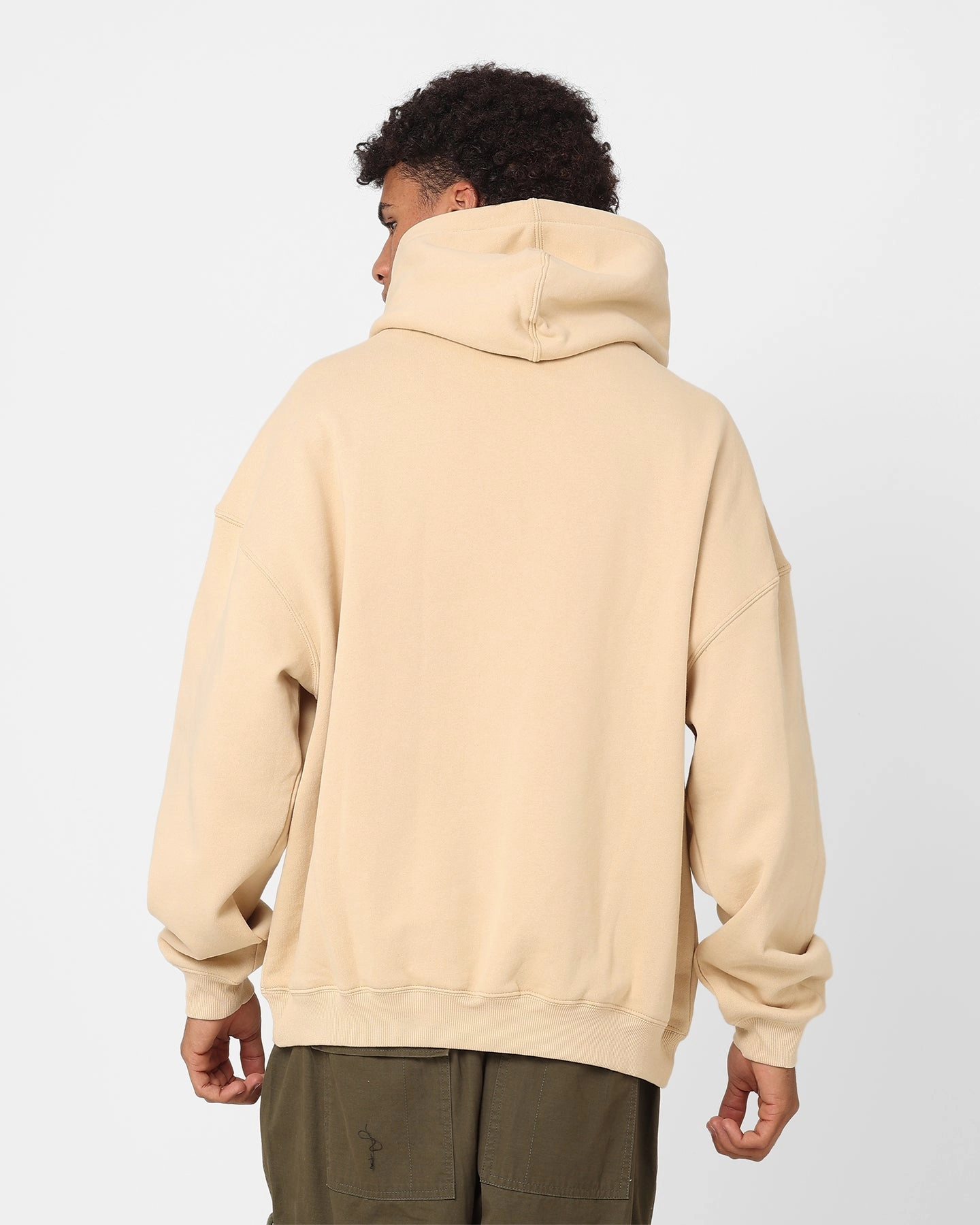 Secure Majestic Athletic Las Vegas Raiders Core Nick Hoodie Pale Khaki