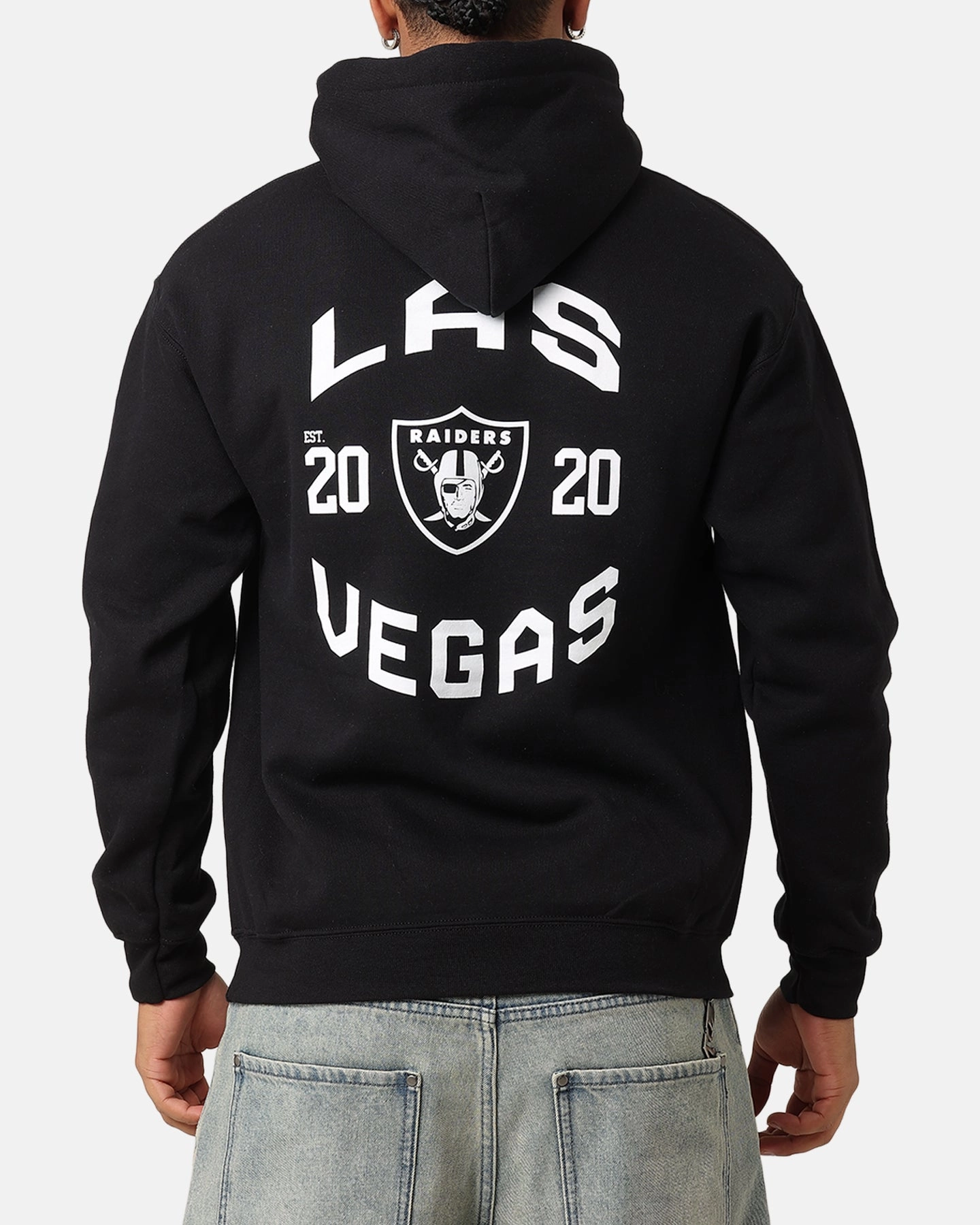 Majestic Athletic Las Vegas Raiders Doyers Chest Hoodie Black Party