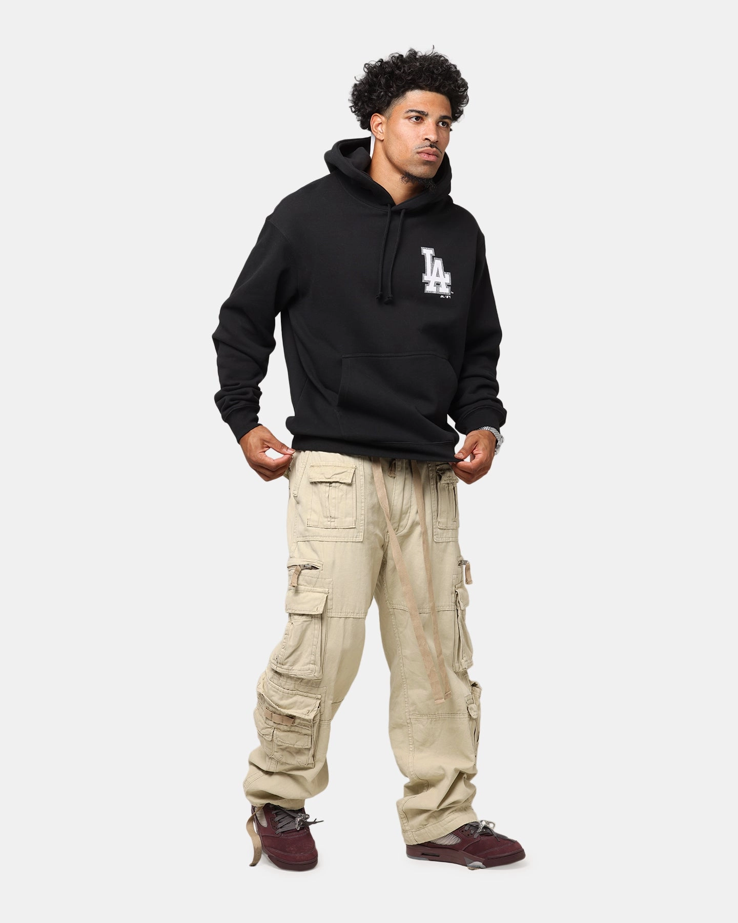 Majestic Athletic Los Angeles Dodgers Acland Hoodie Black Modern Sustainable Manufacturing