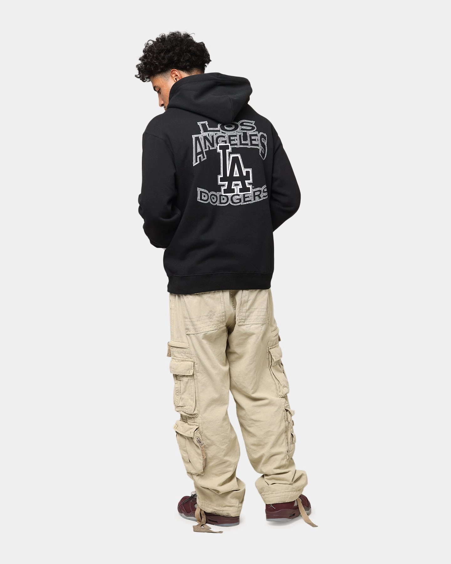Majestic Athletic Los Angeles Dodgers Acland Hoodie Black Museum - displayable Agricultural - useful