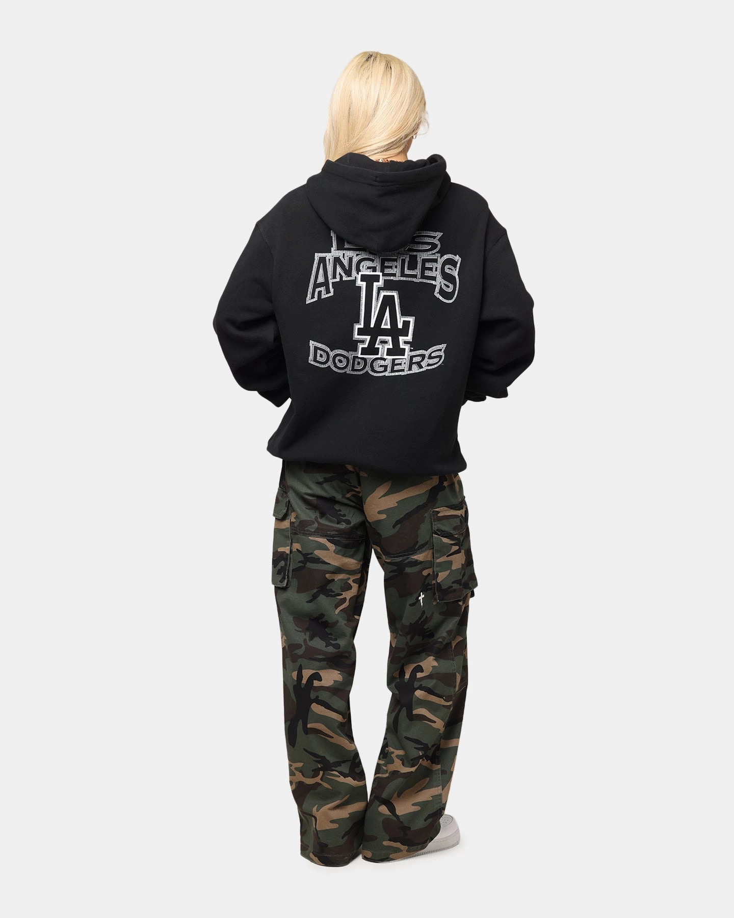 Majestic Athletic Los Angeles Dodgers Acland Hoodie Black festival - goers