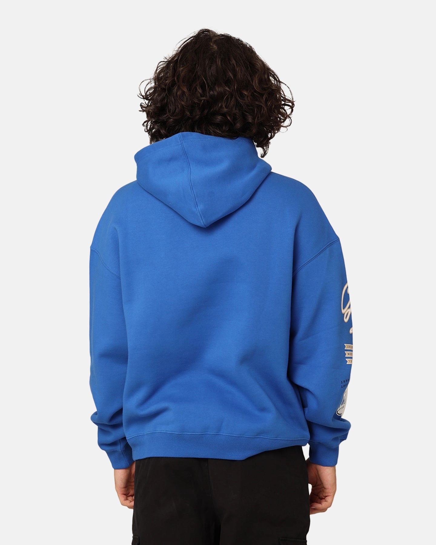 Oversized Majestic Athletic Los Angeles Dodgers City Appliqu?? Hoodie Olympic Blue