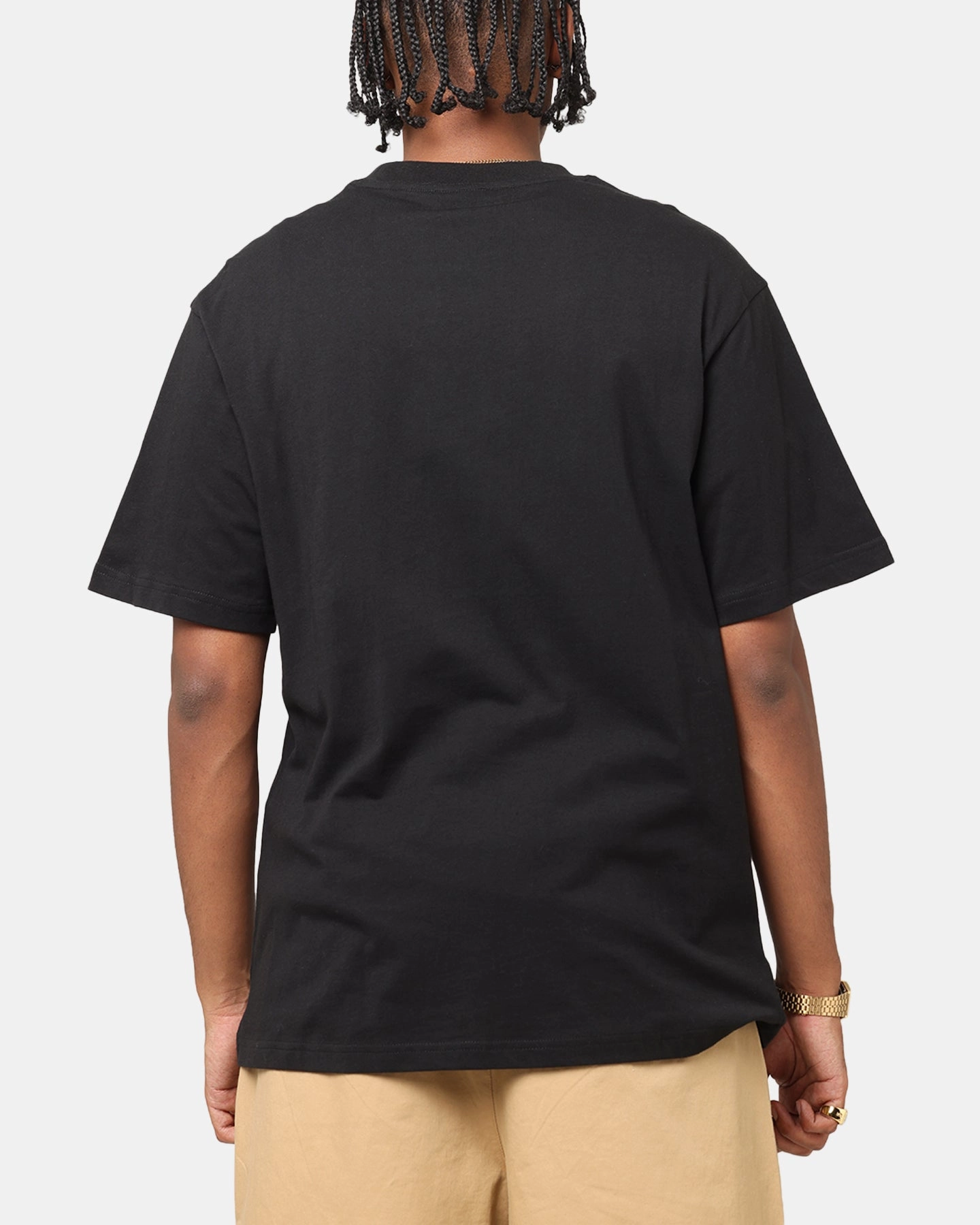 Reinforced Neckline Majestic Athletic New York Yankees Marne Arch T-Shirt Black