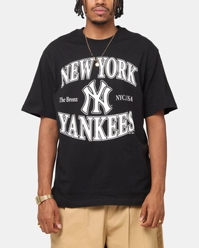 Matte Look Majestic Athletic New York Yankees Marne Arch T-Shirt Black