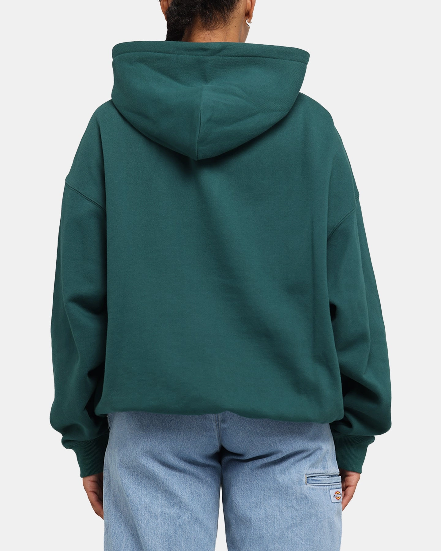 Majestic Athletic New York Yankees Mid Crest Boxy Hoodie Emerald suitable for winter sports
