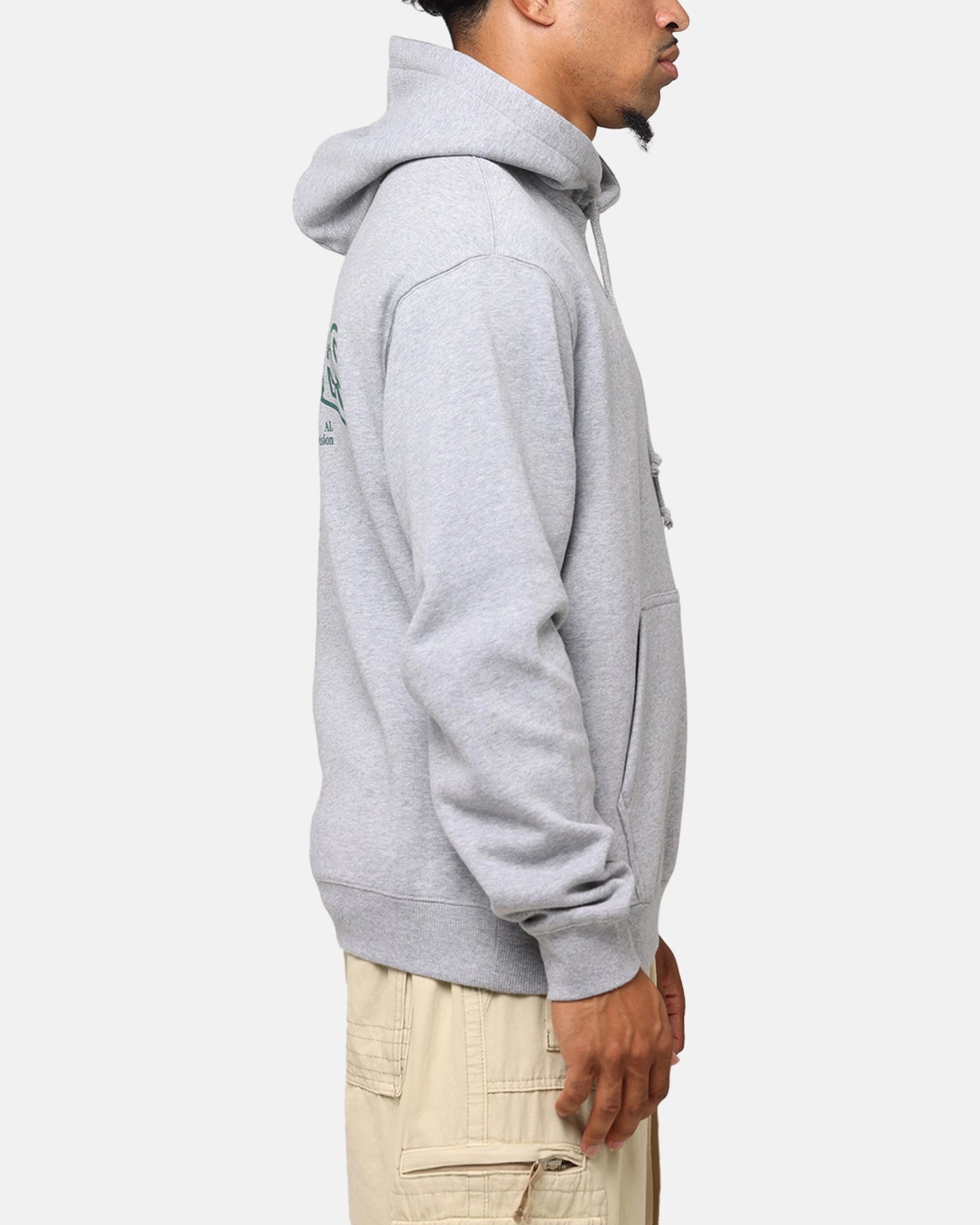Majestic Athletic New York Yankees Murcer Arch Hoodie Grey Marle Impact - resistant