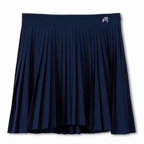All Day Look Affordable Fashion Malbon Kate Golf Skirt Navy - SU23 Women