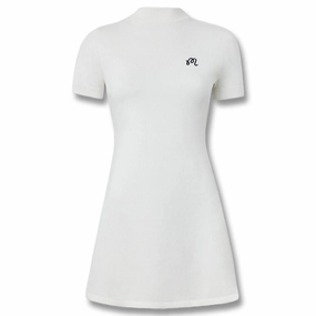 countryside Silky texture Malbon Lauren II Golf Dress Ivory - SS25 Women