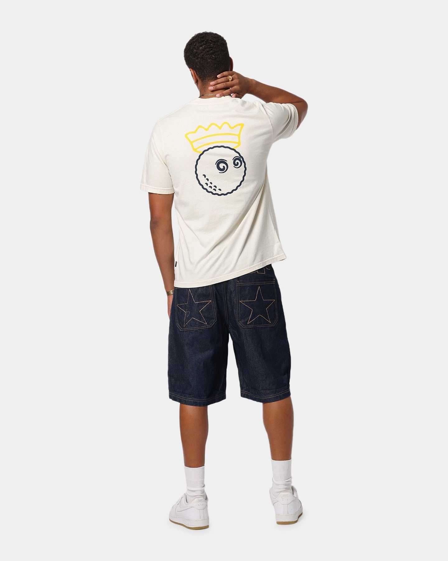Chill Comfort Look Malbon Pocket T-Shirt White