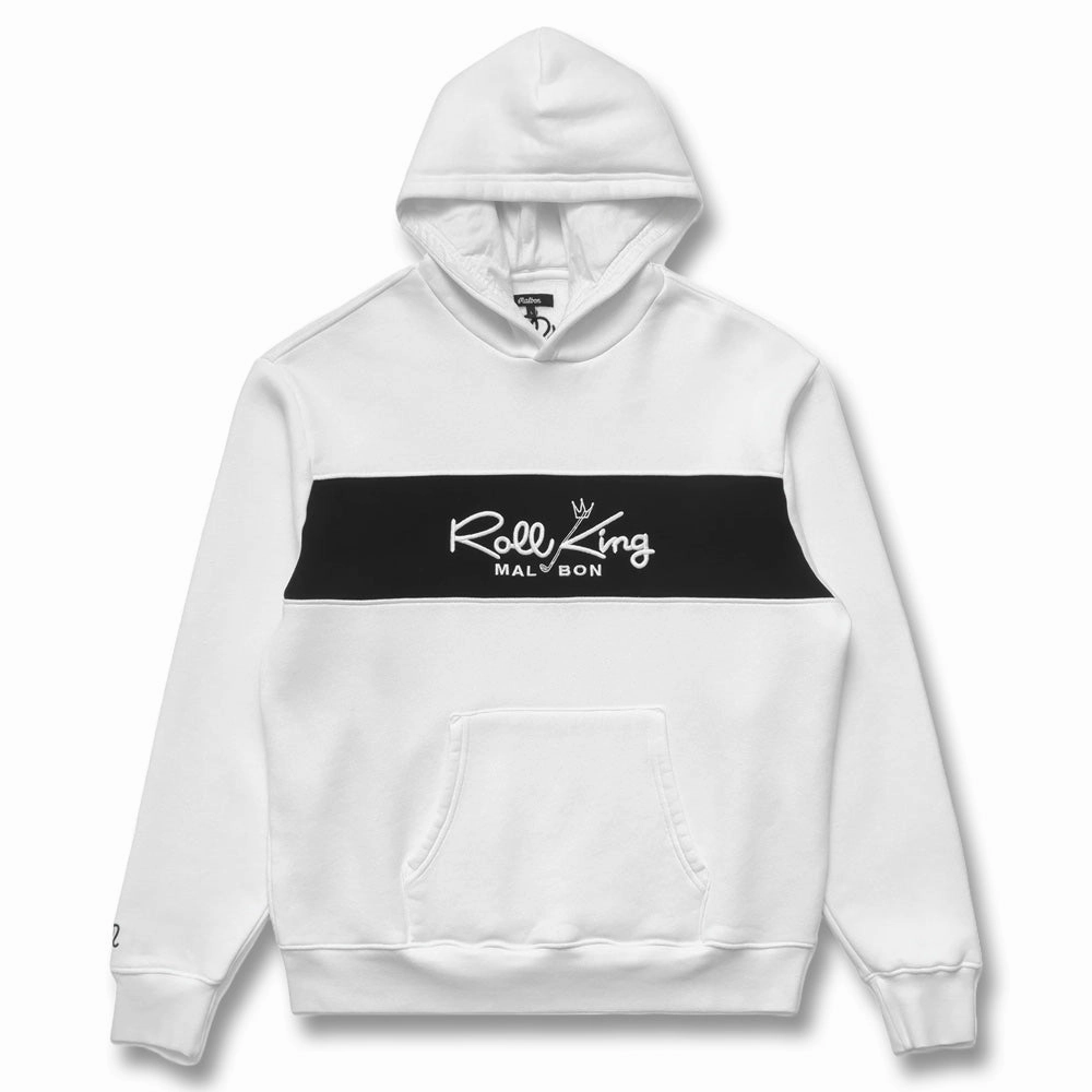 Malbon Roll King Hoodie Golf Jacket White - FW24 Men Non Restrictive Silhouette aluminum body