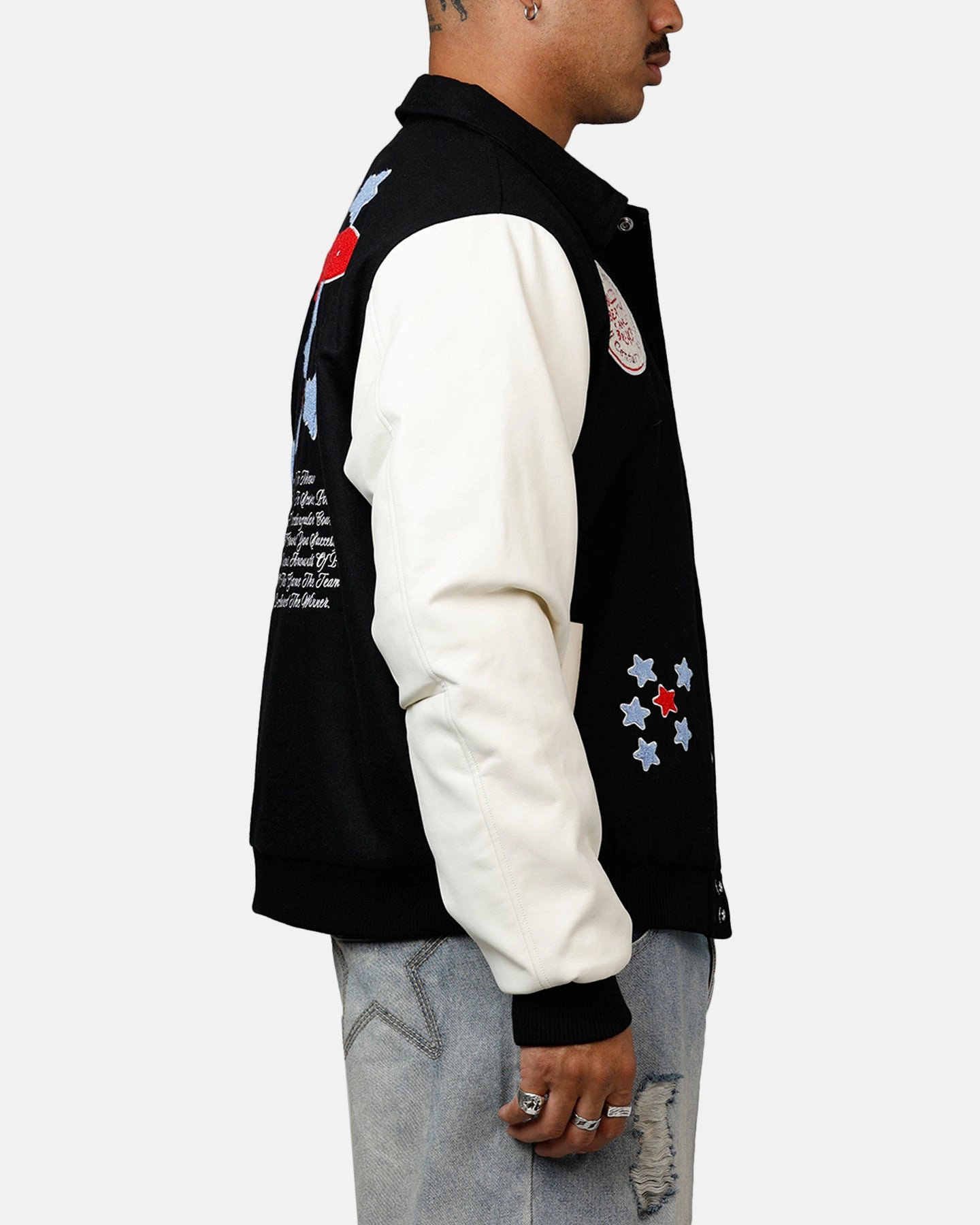 Rugged Outerwear Market 1990 Varsity Jacket Multi