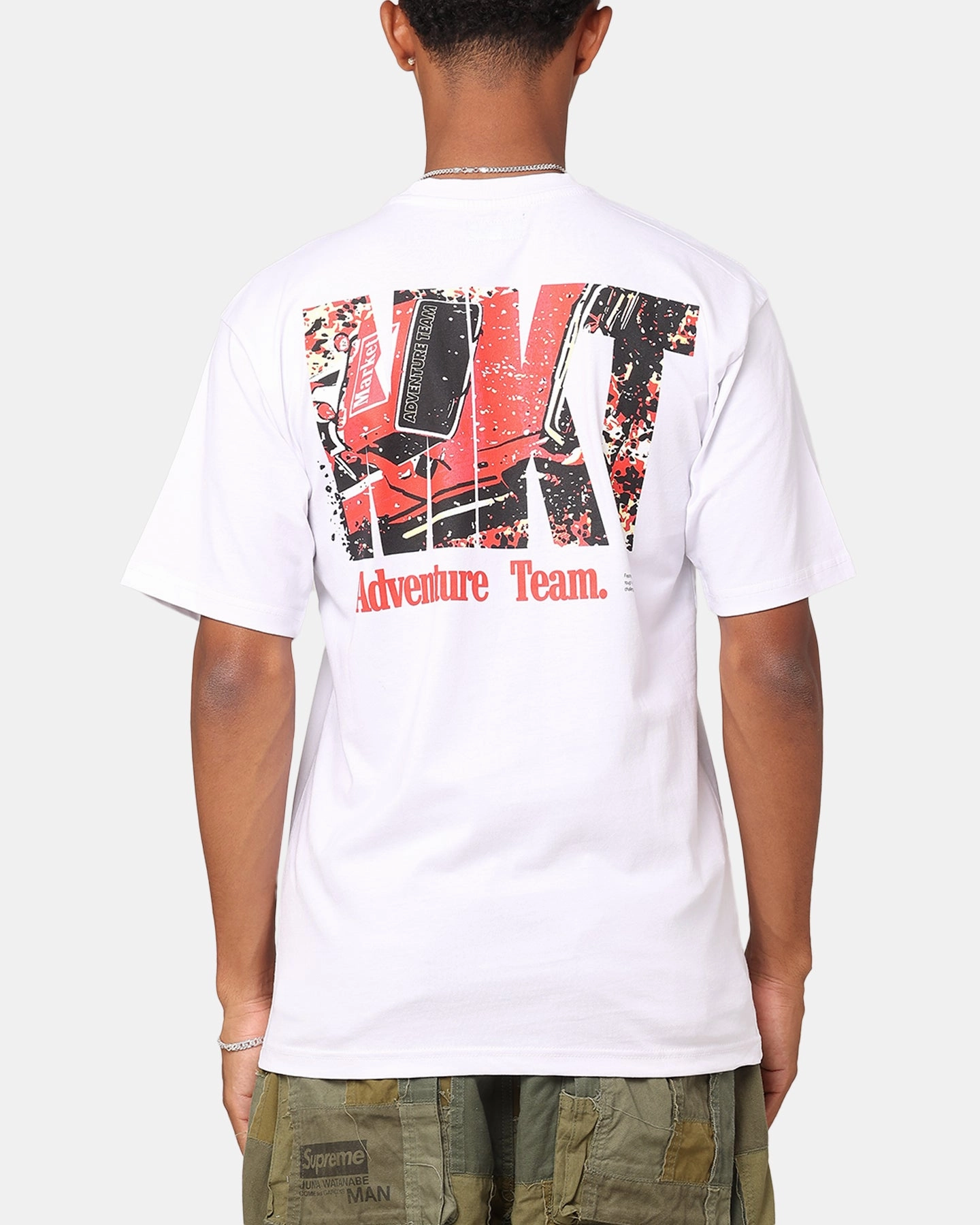 Market Adventure Team T-Shirt White Trendy Piece Cozy Fit
