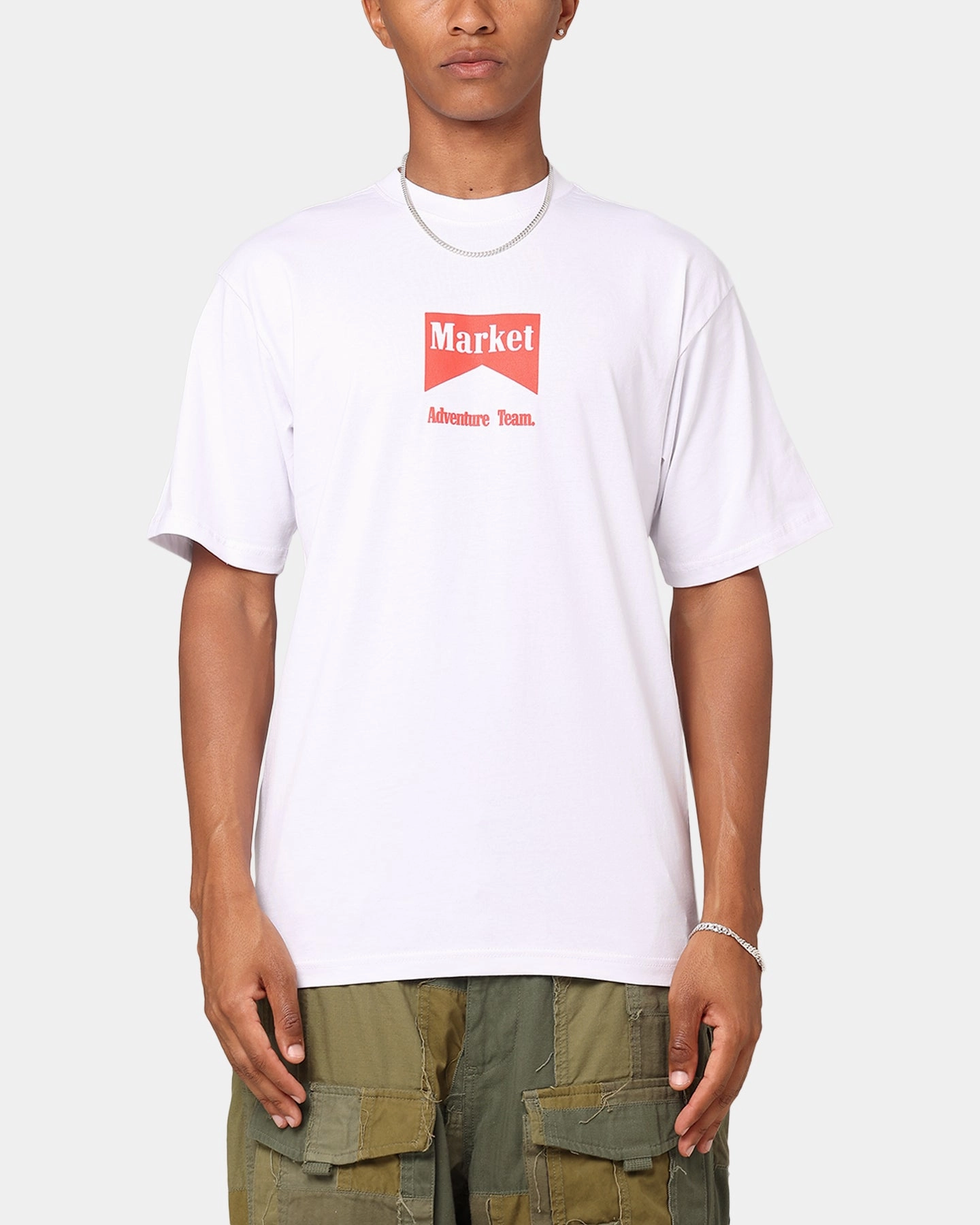 Outdoor Look Market Adventure Team T-Shirt White