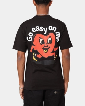 Market Fragile T-Shirt Black Soft Material Daily Trend