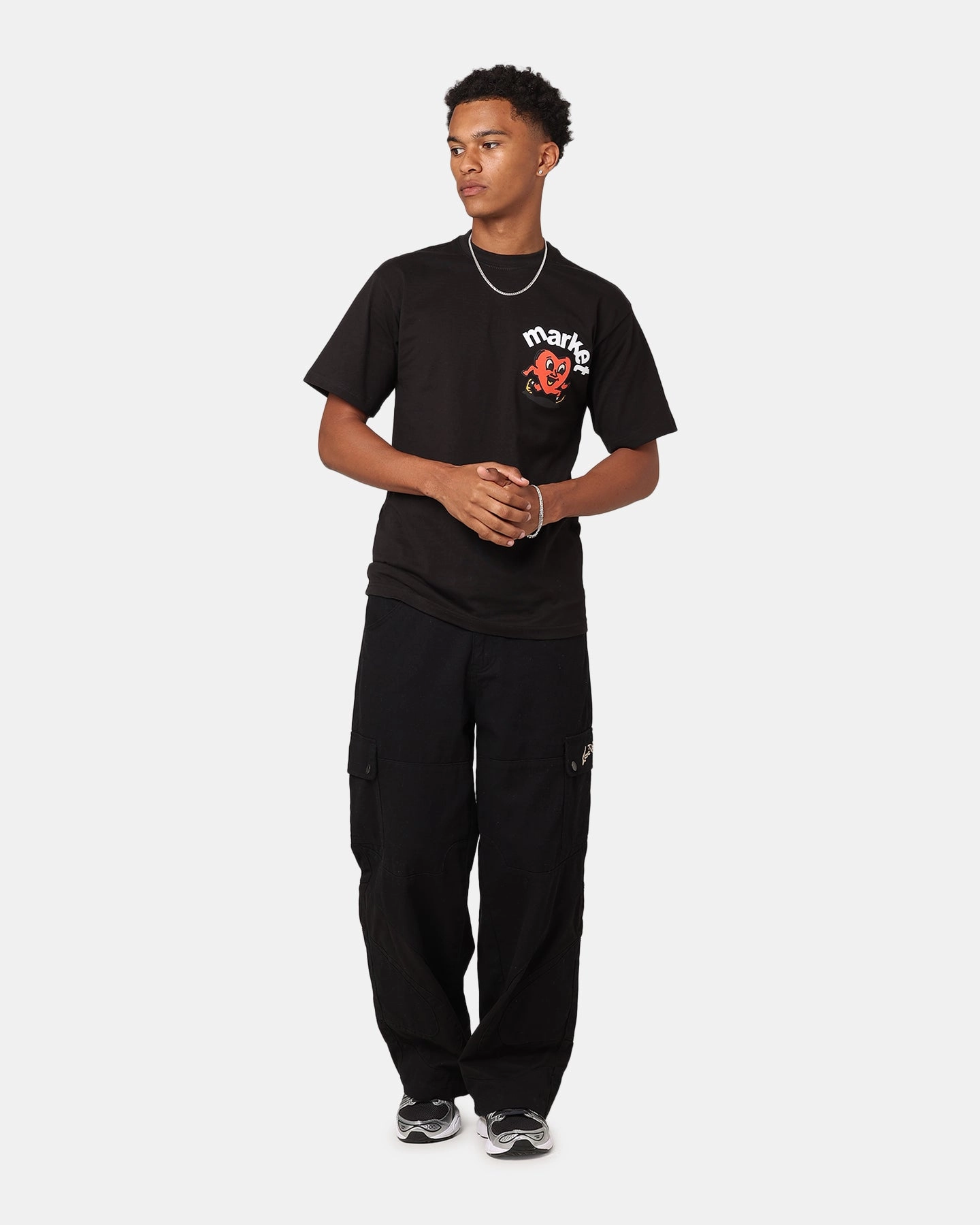 Market Fragile T-Shirt Black Travel Trend budget-friendly