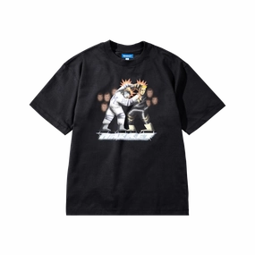 simple design Winter Layer Market Gloves Down T-Shirt 'Black'